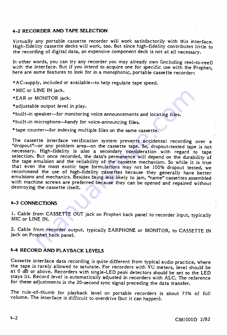 Sequential Prophet-5 MIDI Operation Manual Download Page 27