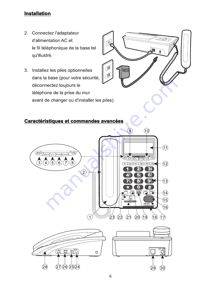 Serene HDPhone HD 65 Operating Manual Download Page 30