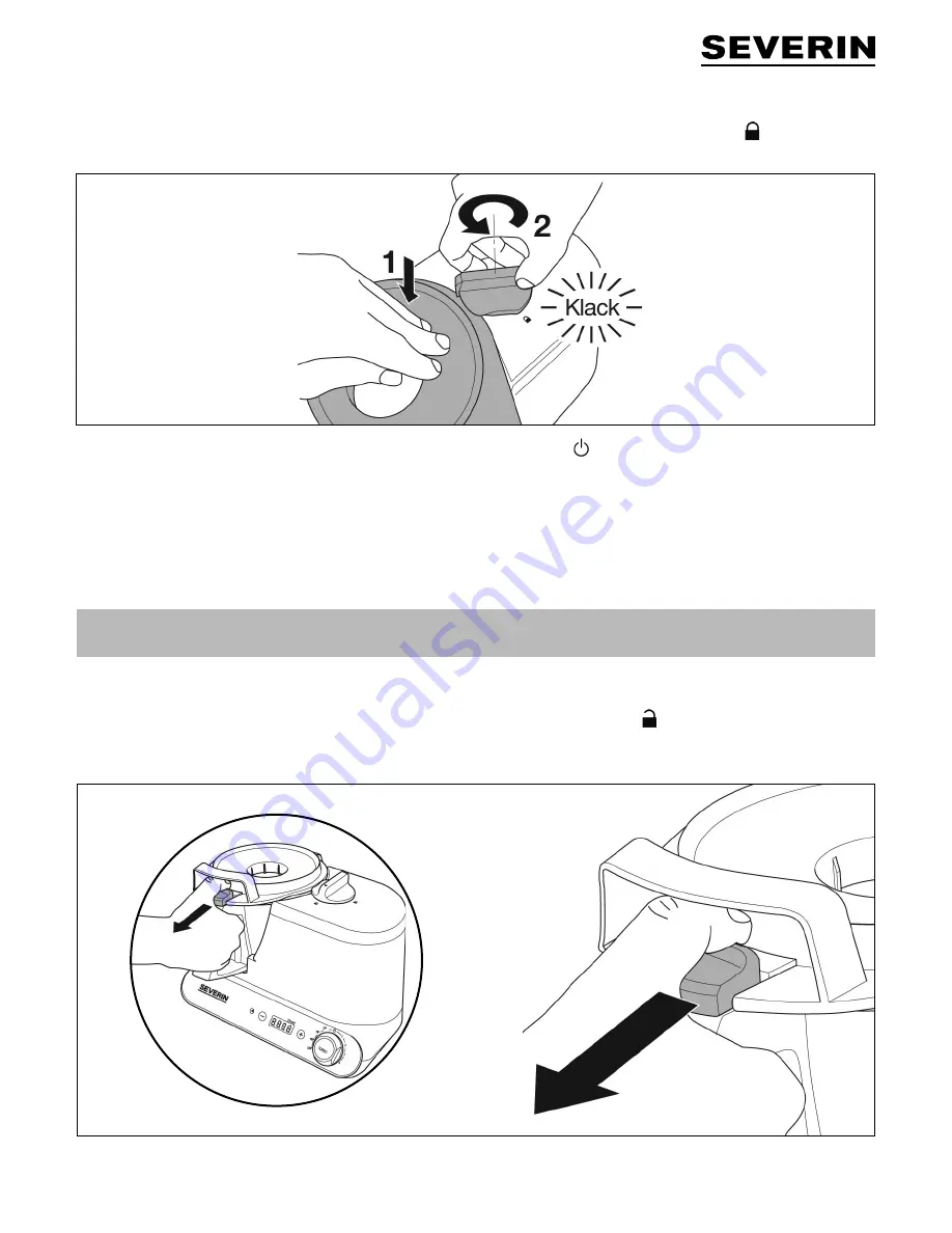 SEVERIN James - The Wondermachine Instructions For Use Manual Download Page 9