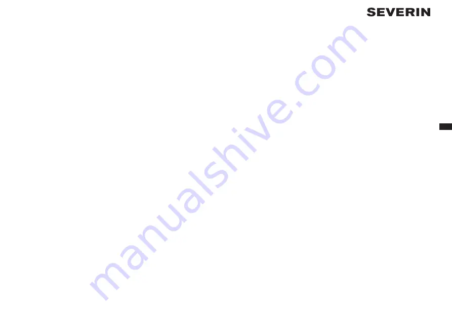 SEVERIN KA4812 Manual Download Page 49