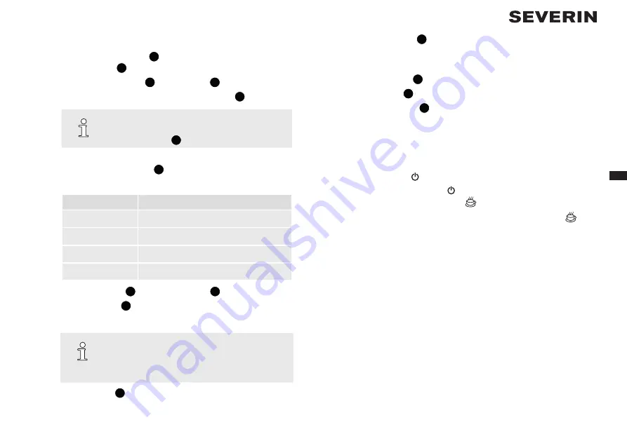 SEVERIN KA4812 Manual Download Page 59