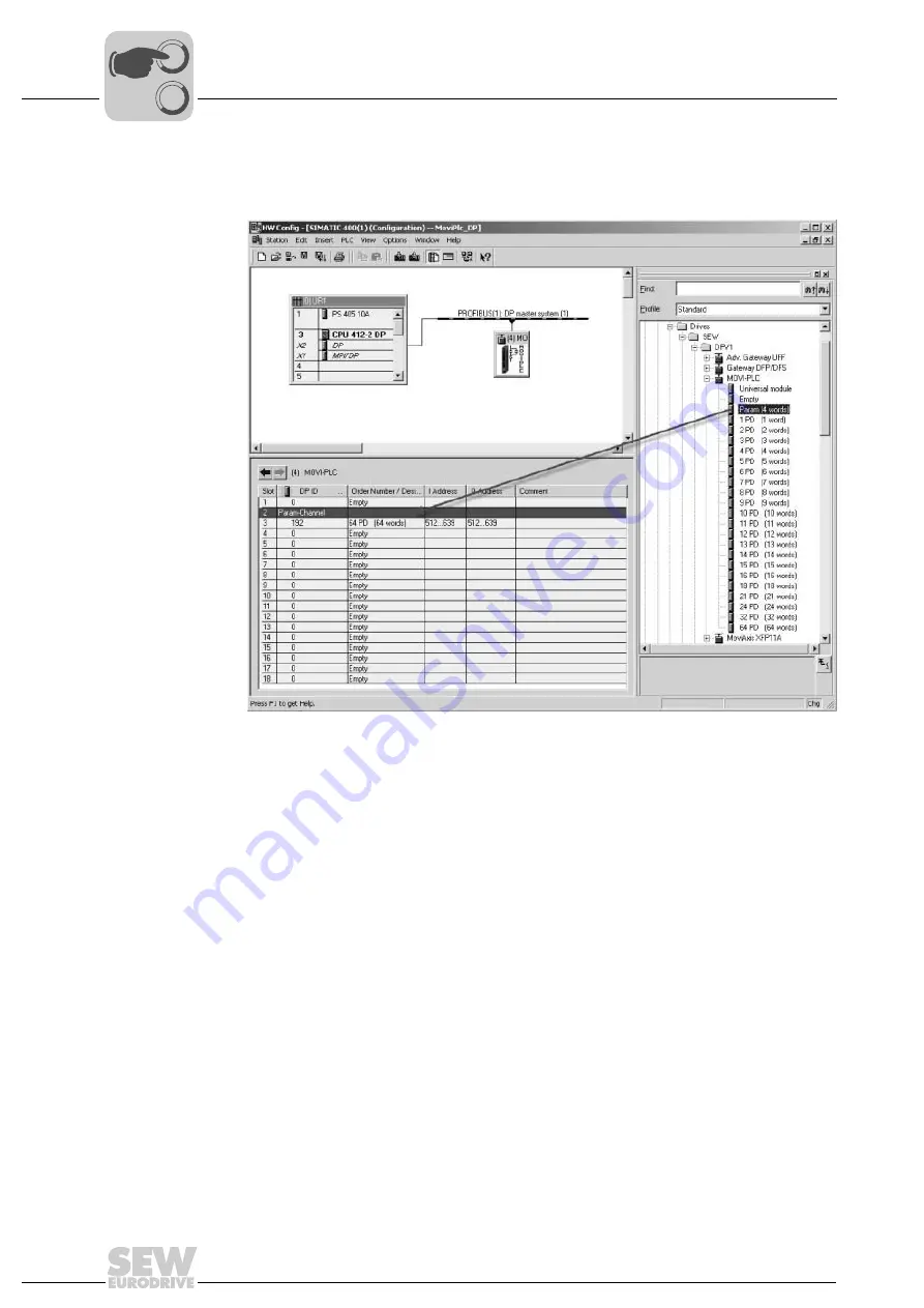 SEW-Eurodrive DHF41B Manual Download Page 56