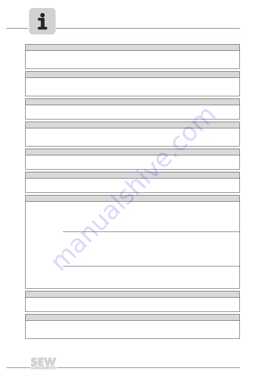 SEW-Eurodrive DR Series Operating Instructions Manual Download Page 68