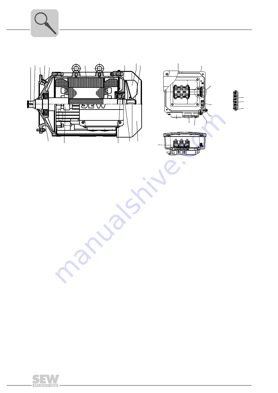 SEW-Eurodrive DR63 Series Addendum To The Operation Instructions Download Page 12