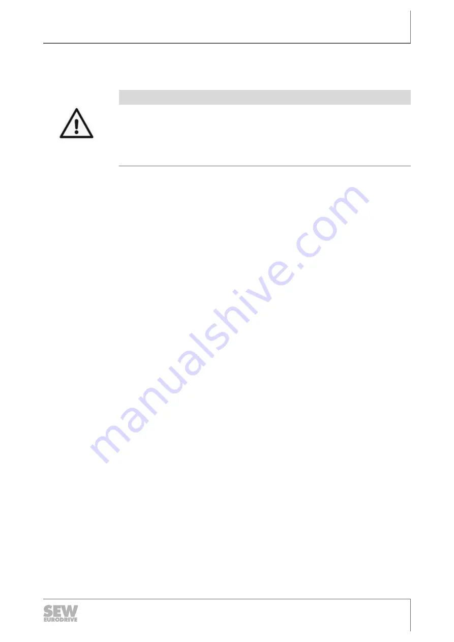 SEW-Eurodrive EMS Operating Manual Download Page 21