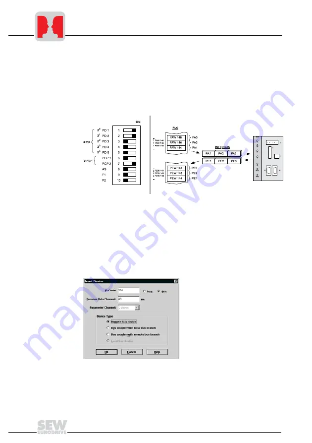 SEW-Eurodrive INTERBUS UFI11A Manual Download Page 20