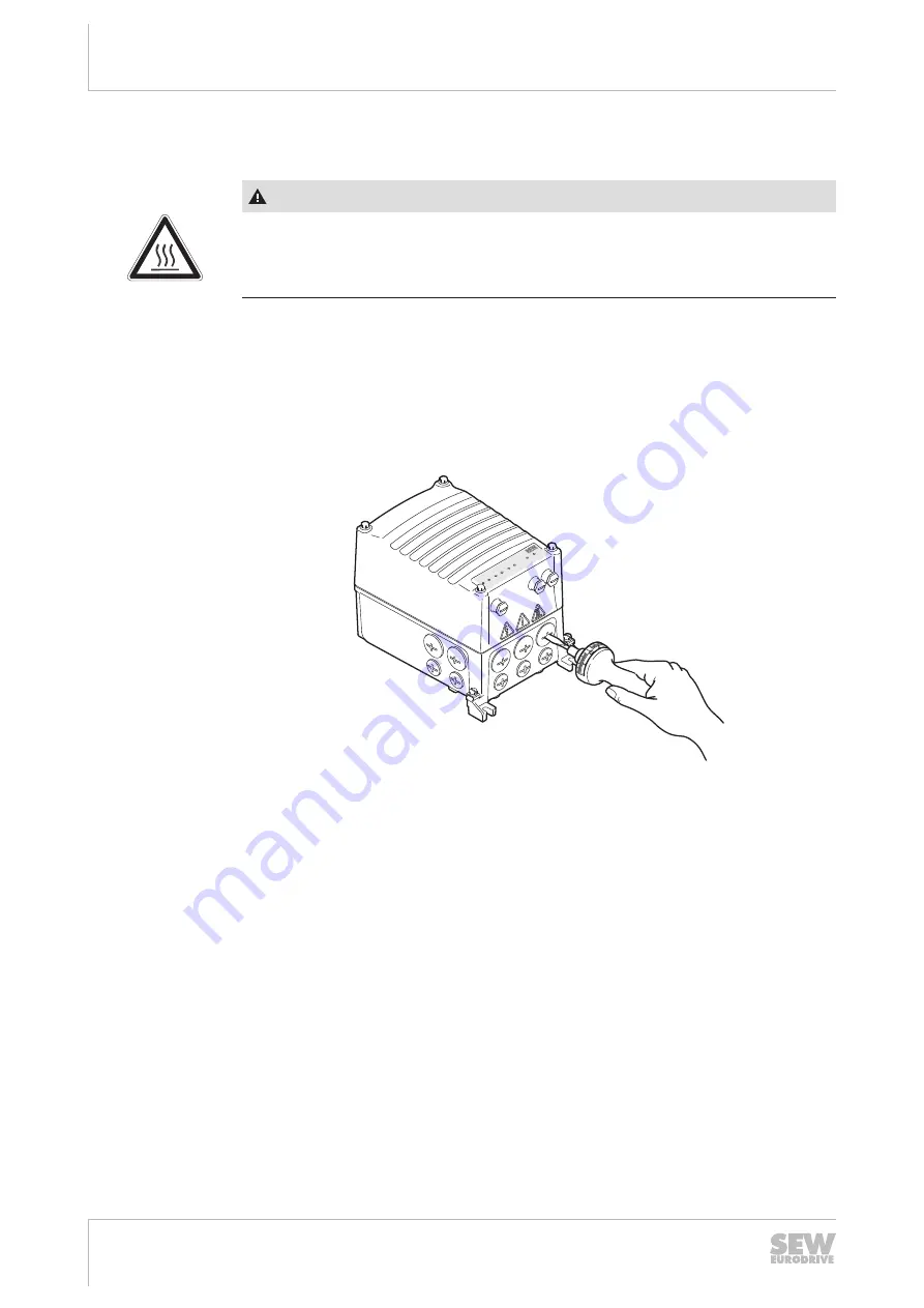 SEW-Eurodrive MFC1/FHX Series Скачать руководство пользователя страница 32