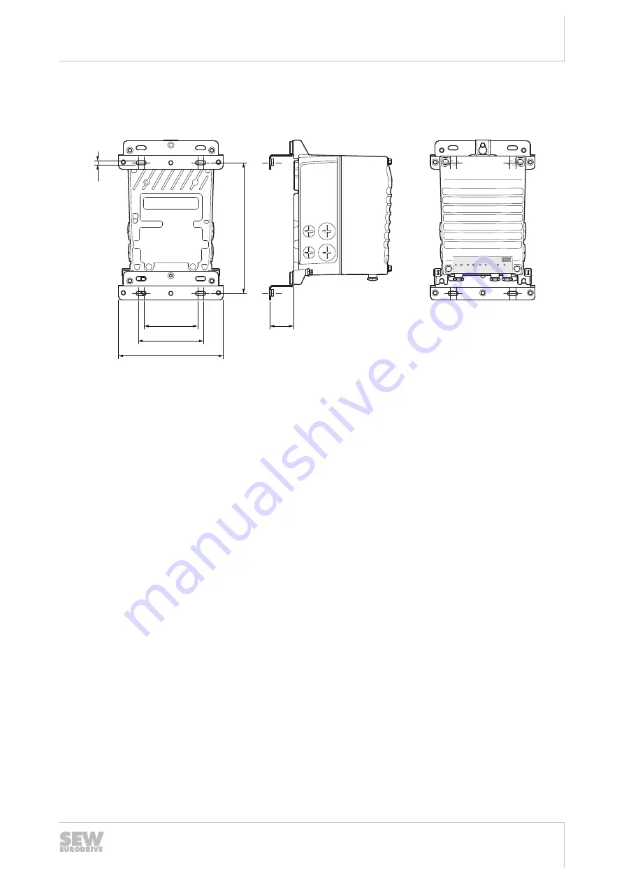 SEW-Eurodrive MFC1/FHX Series Operating Instructions Manual Download Page 153