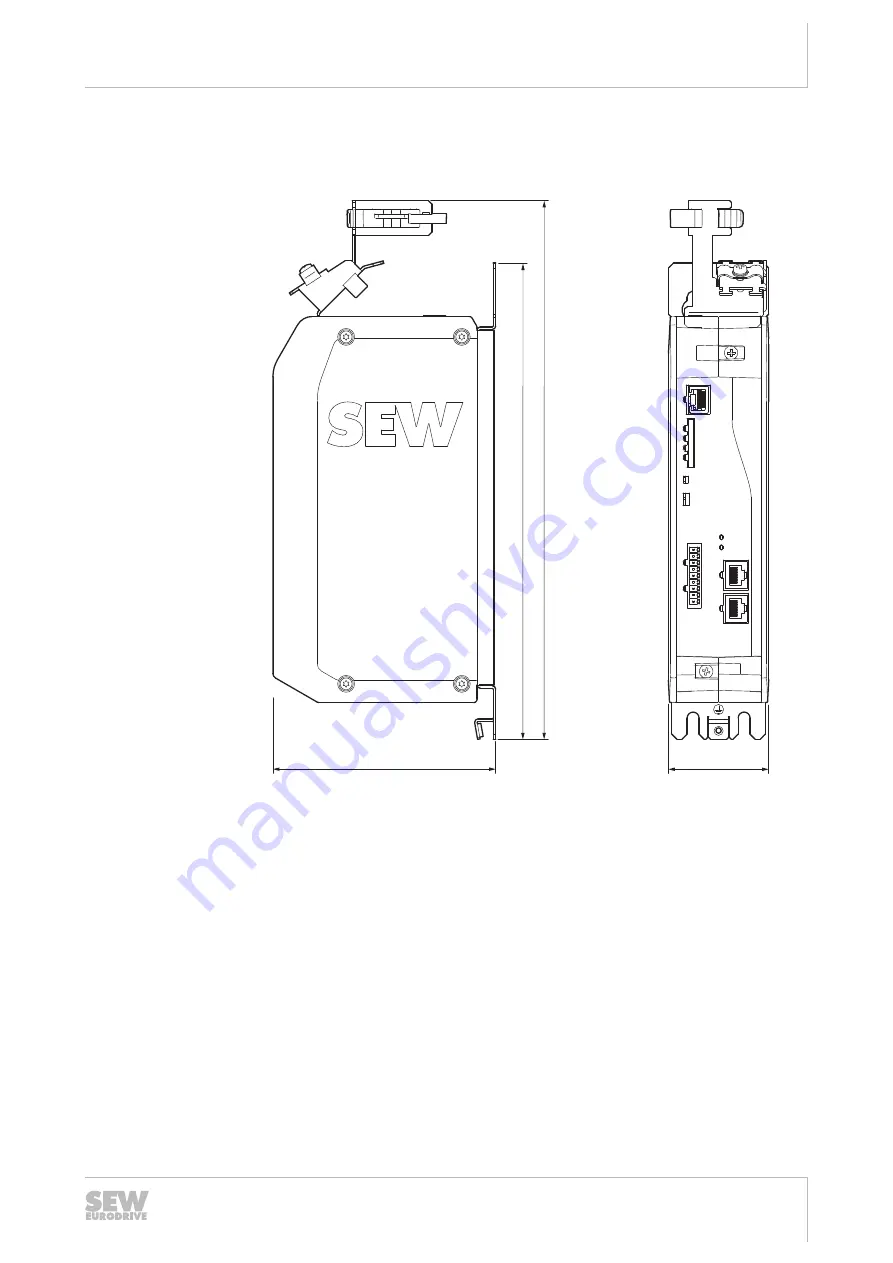 SEW-Eurodrive MOVI-C UHX45A Series Manual Download Page 85