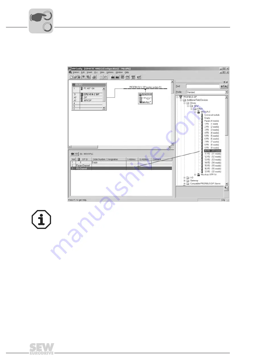 SEW-Eurodrive MOVI-PLC basic DHP11B-T0 Скачать руководство пользователя страница 40