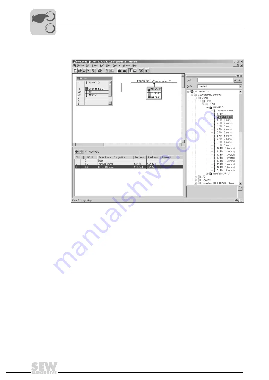 SEW-Eurodrive MOVI-PLC basic DHP11B-T0 Скачать руководство пользователя страница 42