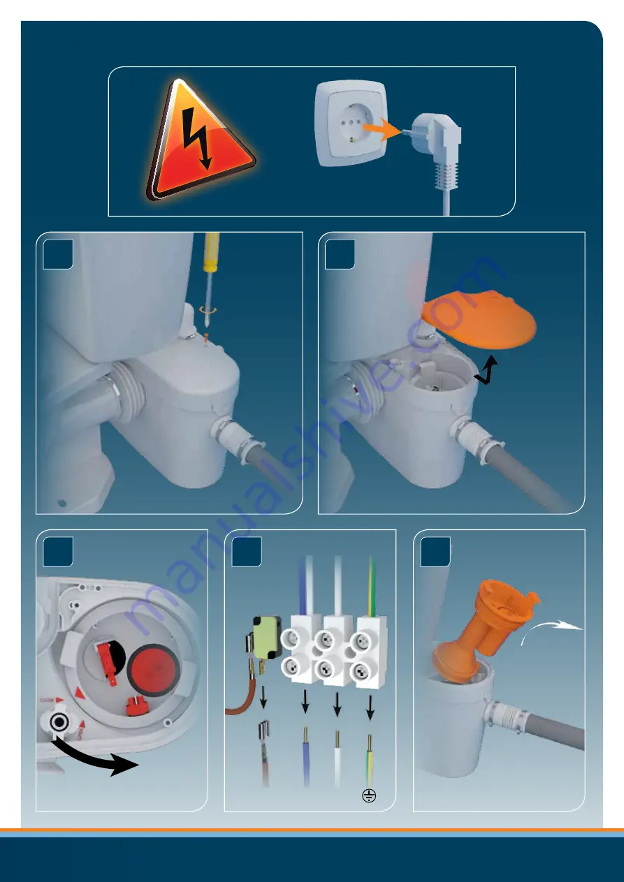 SFA SANIACCESS 1 Installation Instructions Manual Download Page 7