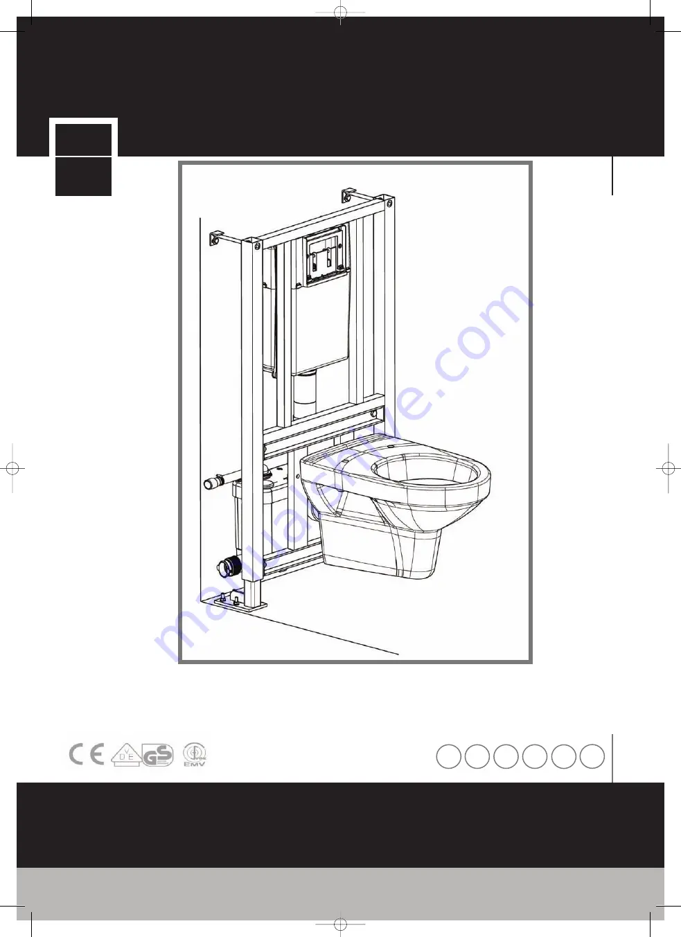 SFA SANIWALL Pro Installation And Maintenance Instructions Manual Download Page 1