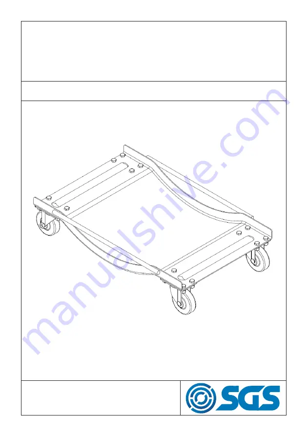 SGS WDN2000 Owner'S Manual Download Page 1