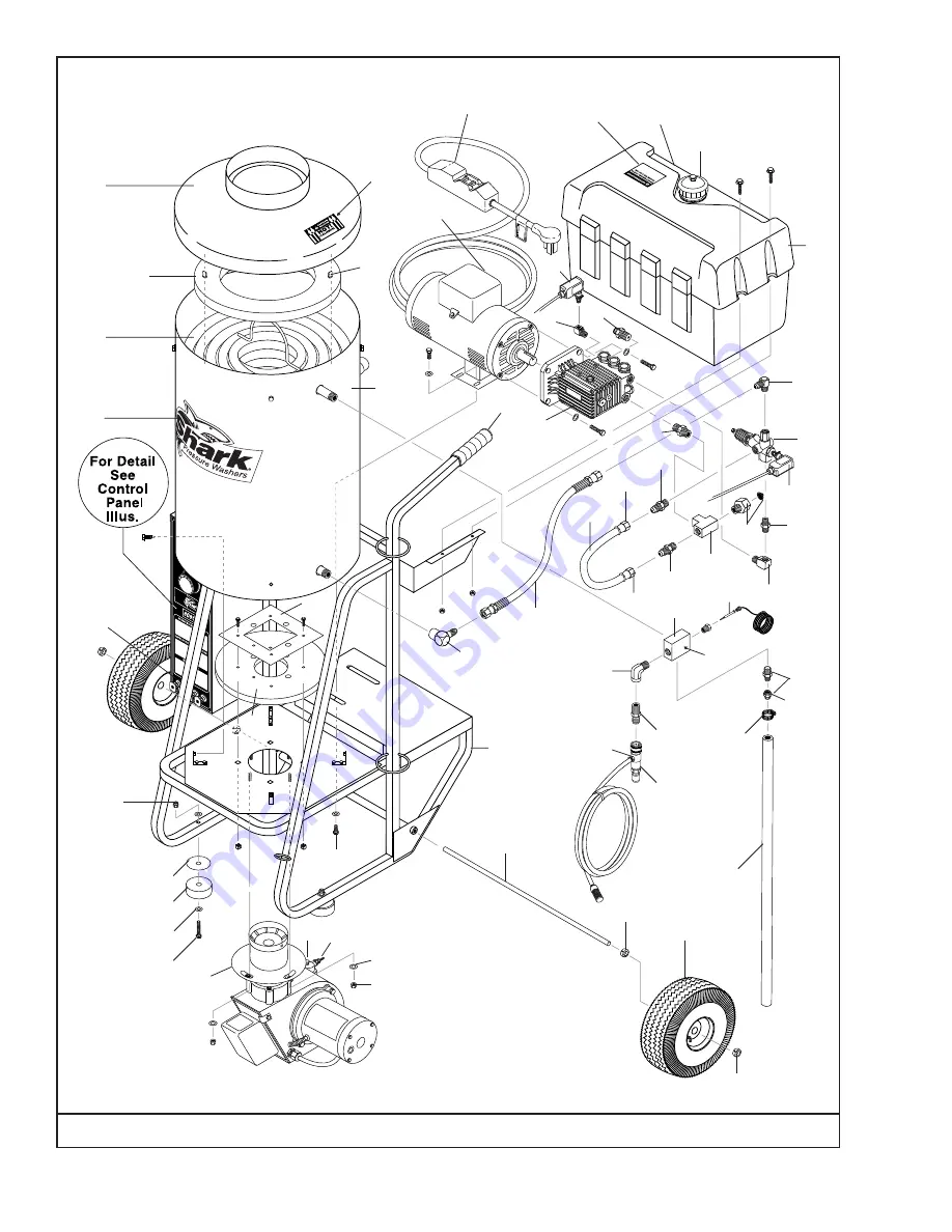 Shark 1010 Operating Instructions And Parts Manua Download Page 14