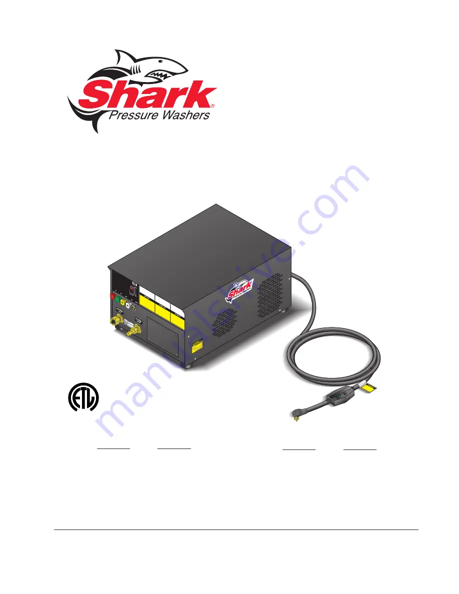 Shark CB-301007D Скачать руководство пользователя страница 1