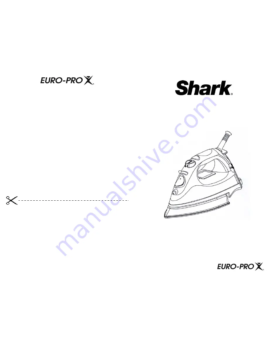 Shark GI468 Скачать руководство пользователя страница 1