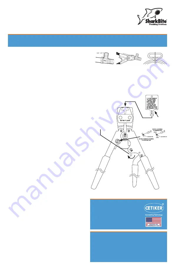 SharkBite 865895 Instruction Manual Download Page 1