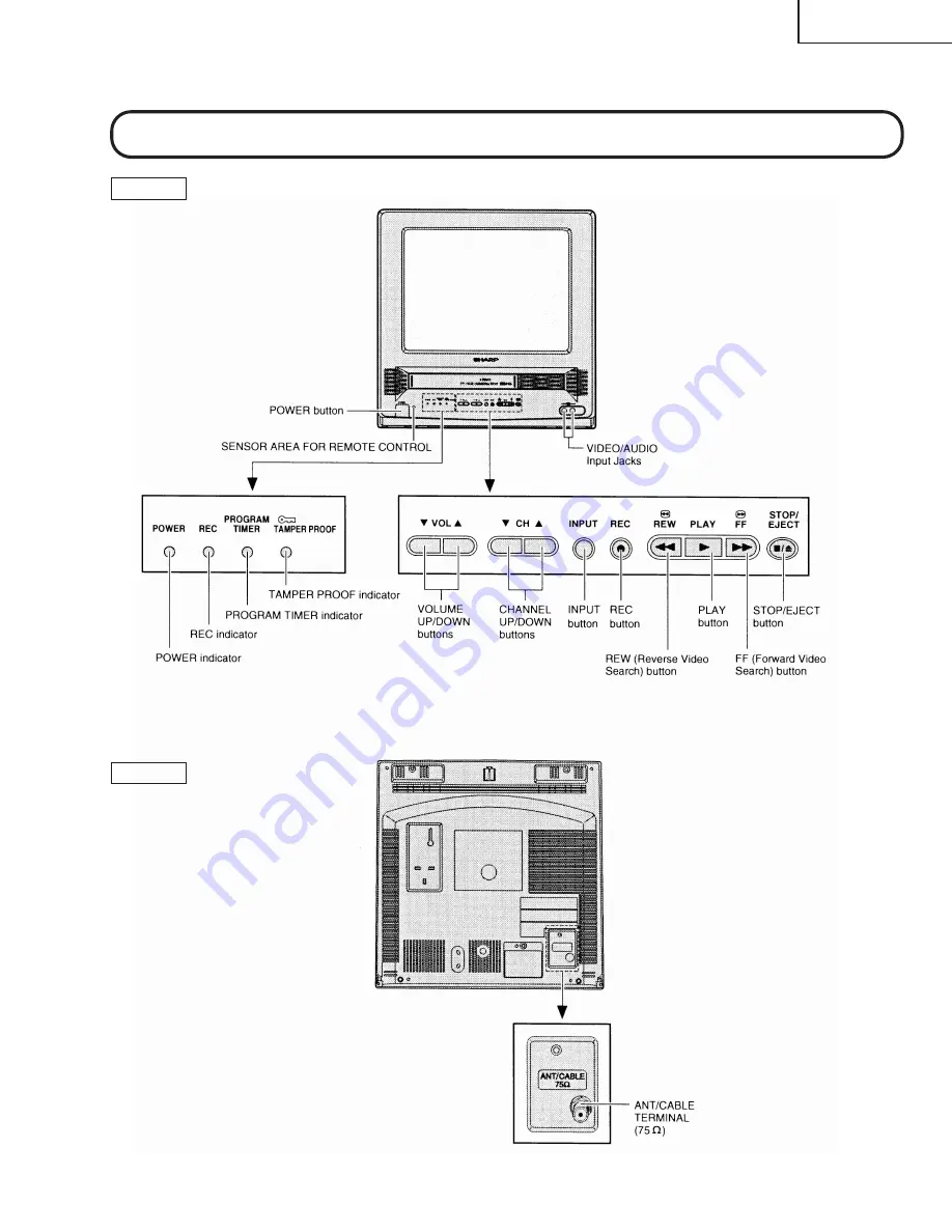 Sharp 13VT-CL10 Service Manual Download Page 7