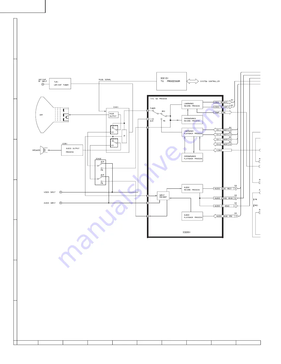 Sharp 13VT-CL10 Service Manual Download Page 60