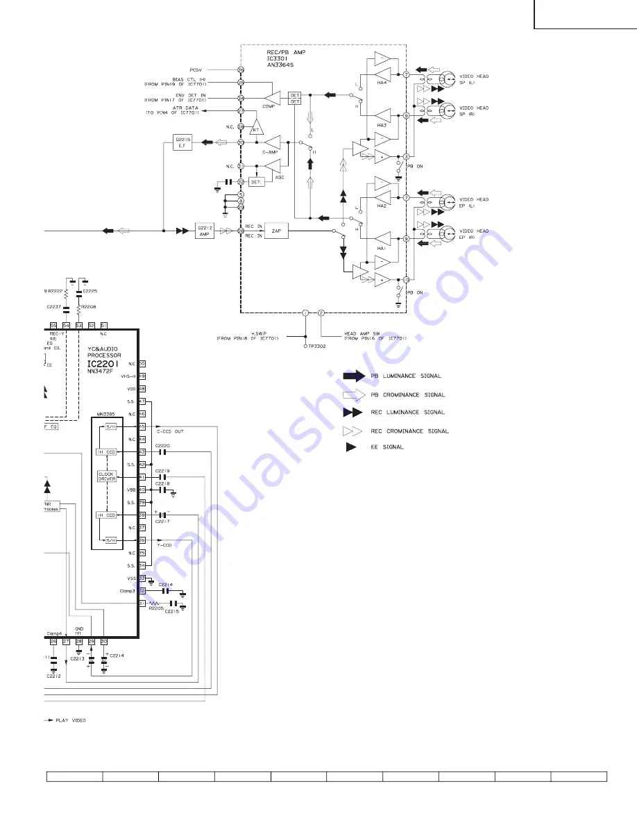 Sharp 13VT-CL10 Service Manual Download Page 67