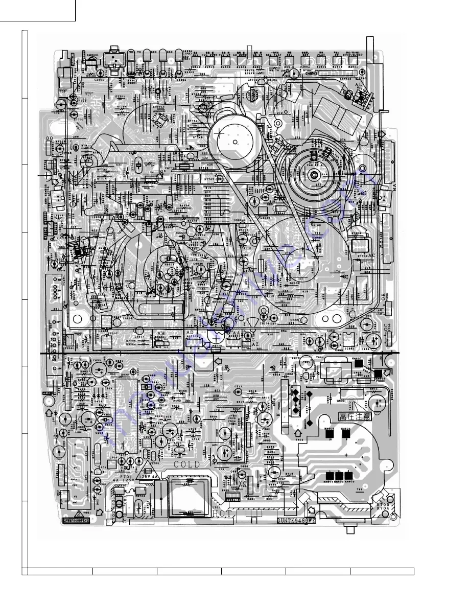 Sharp 13VT-CL10 Service Manual Download Page 86