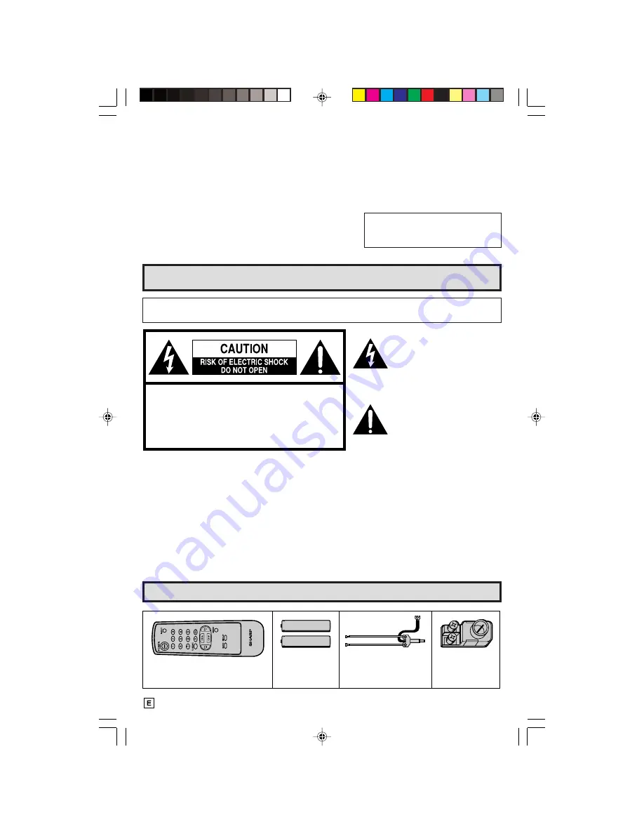 Sharp 14MR10 Operation Manual Download Page 2