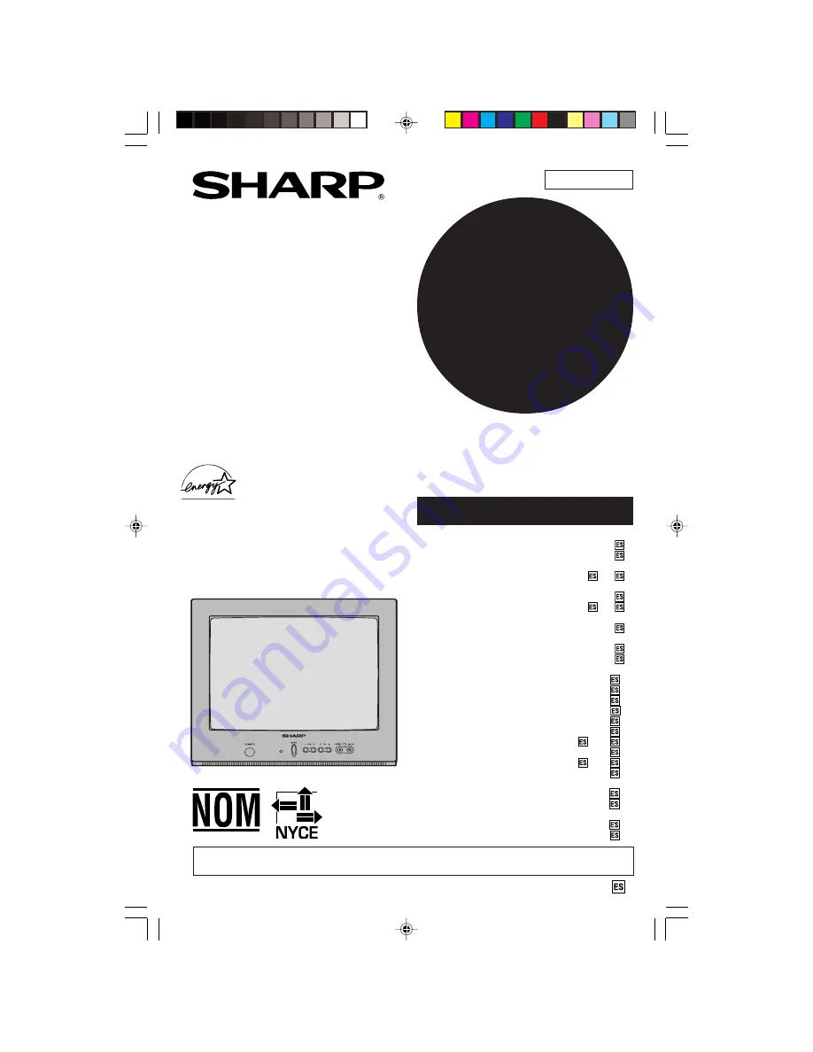 Sharp 14MR10 Operation Manual Download Page 21