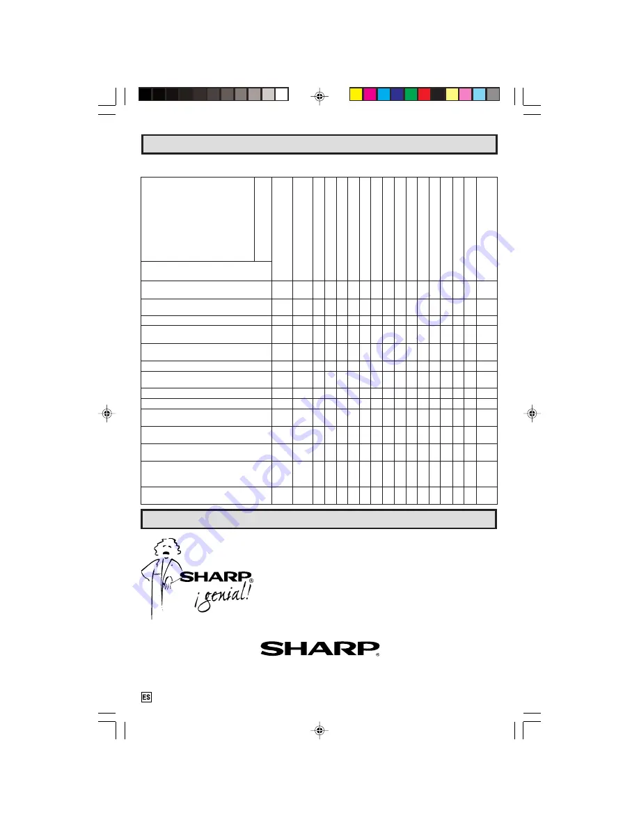 Sharp 14MR10 Operation Manual Download Page 40