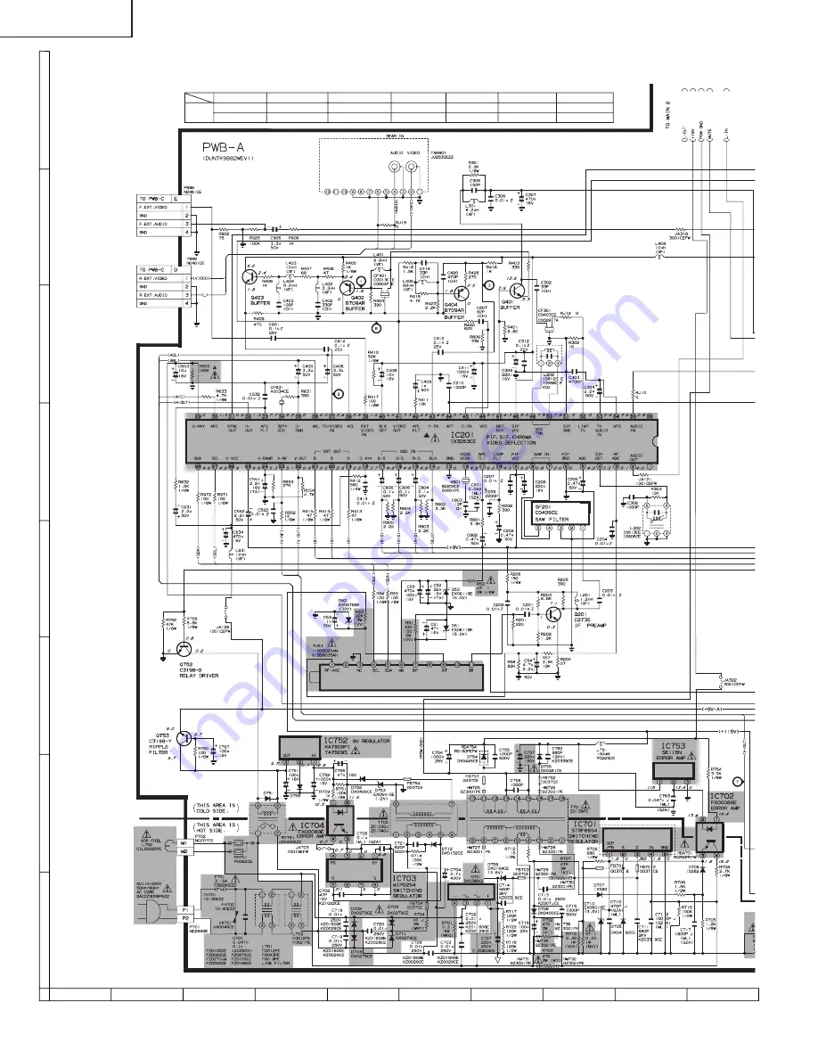 Sharp 14SL30 Service Manual Download Page 24