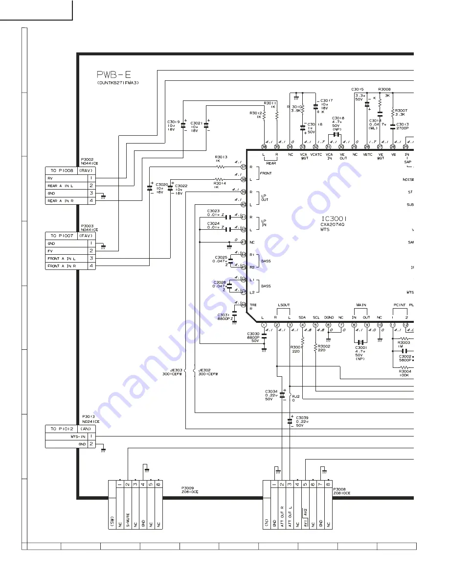 Sharp 20F540 XFlat Скачать руководство пользователя страница 21