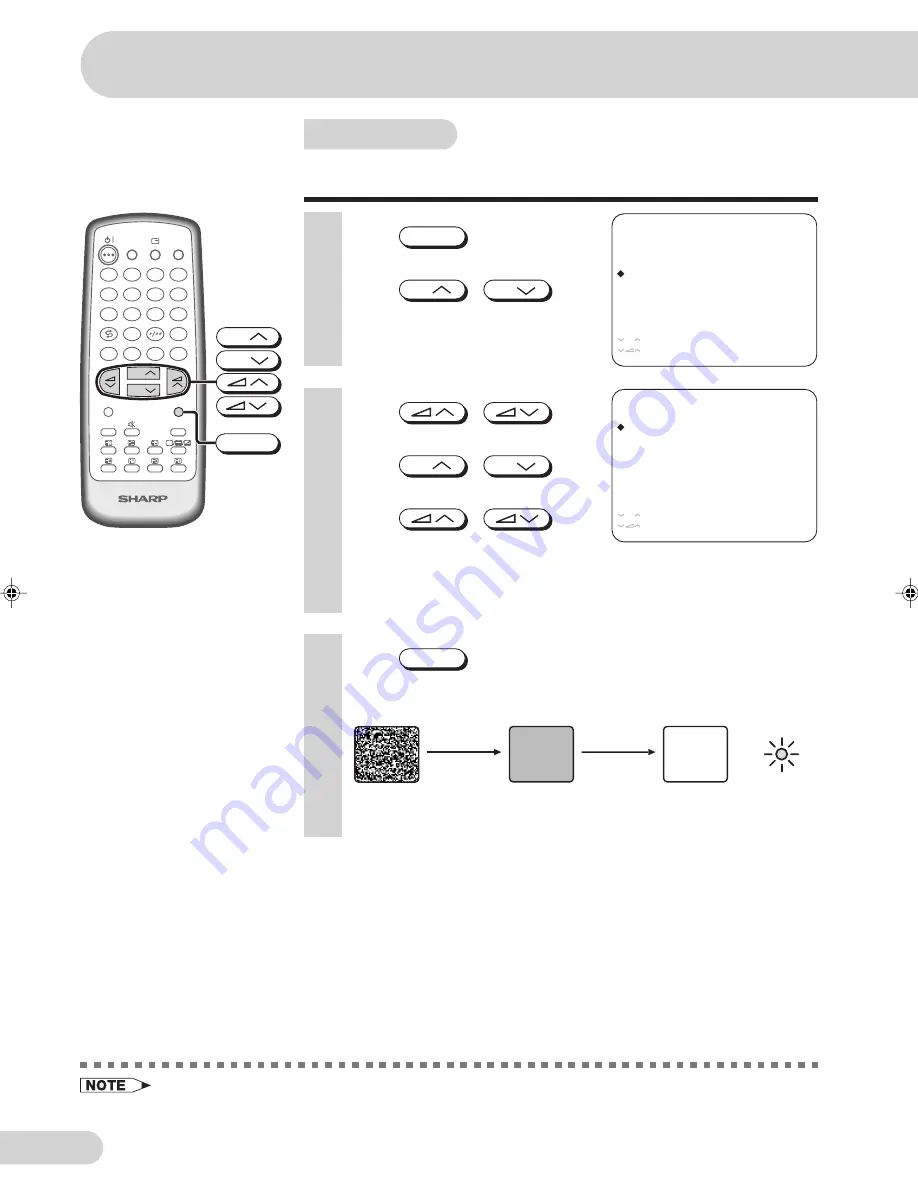 Sharp 21H-S3P Operation Manual Download Page 24