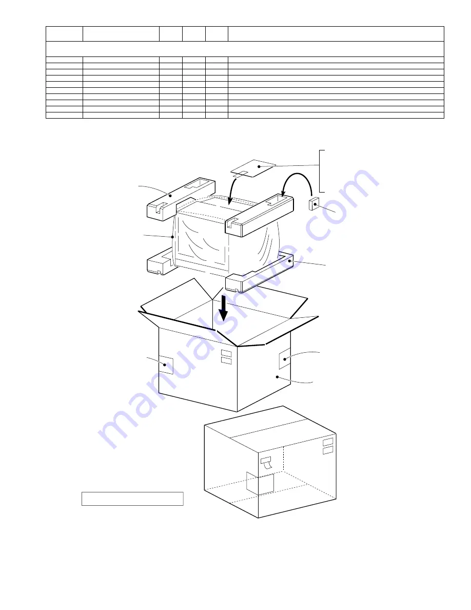 Sharp 21JF2 Series Service Manual Download Page 76