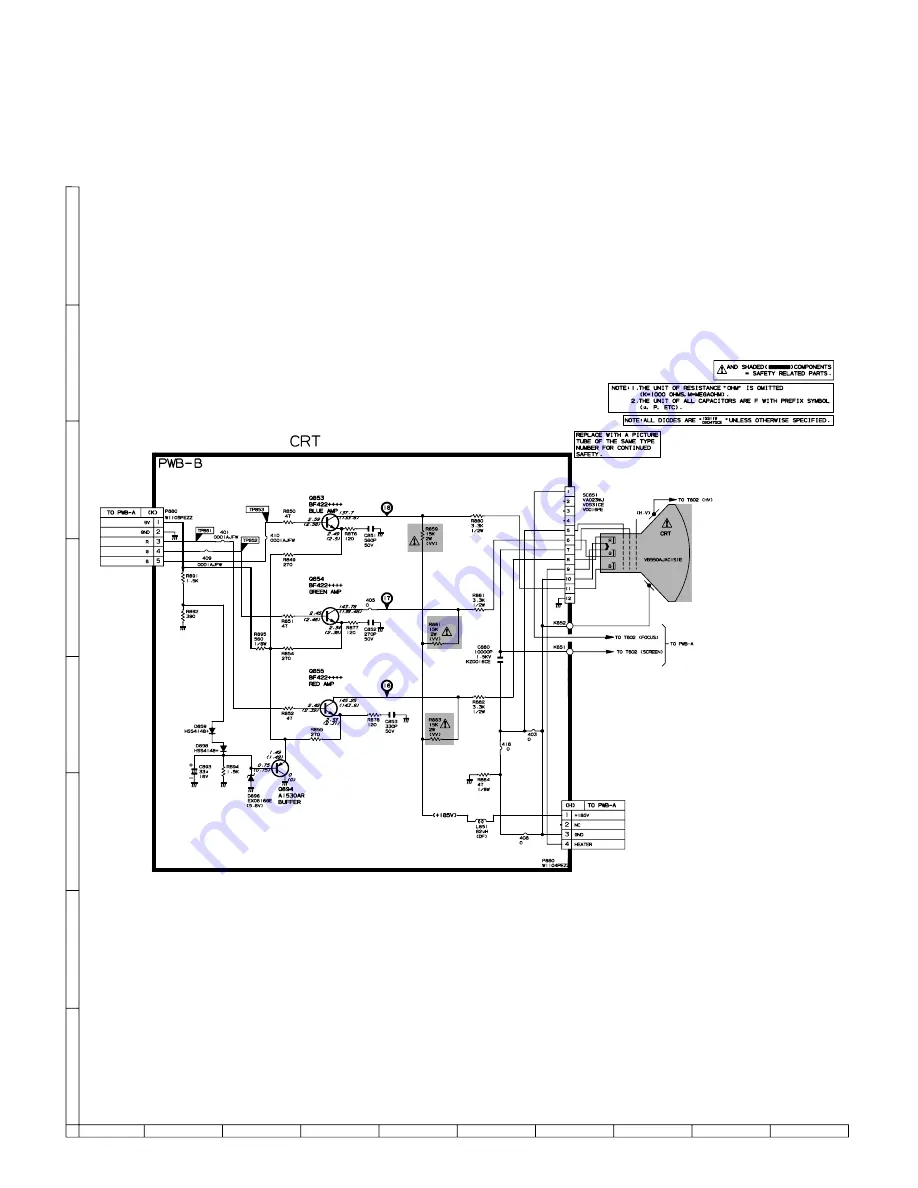 Sharp 21M-FG1L Service Manual Download Page 37