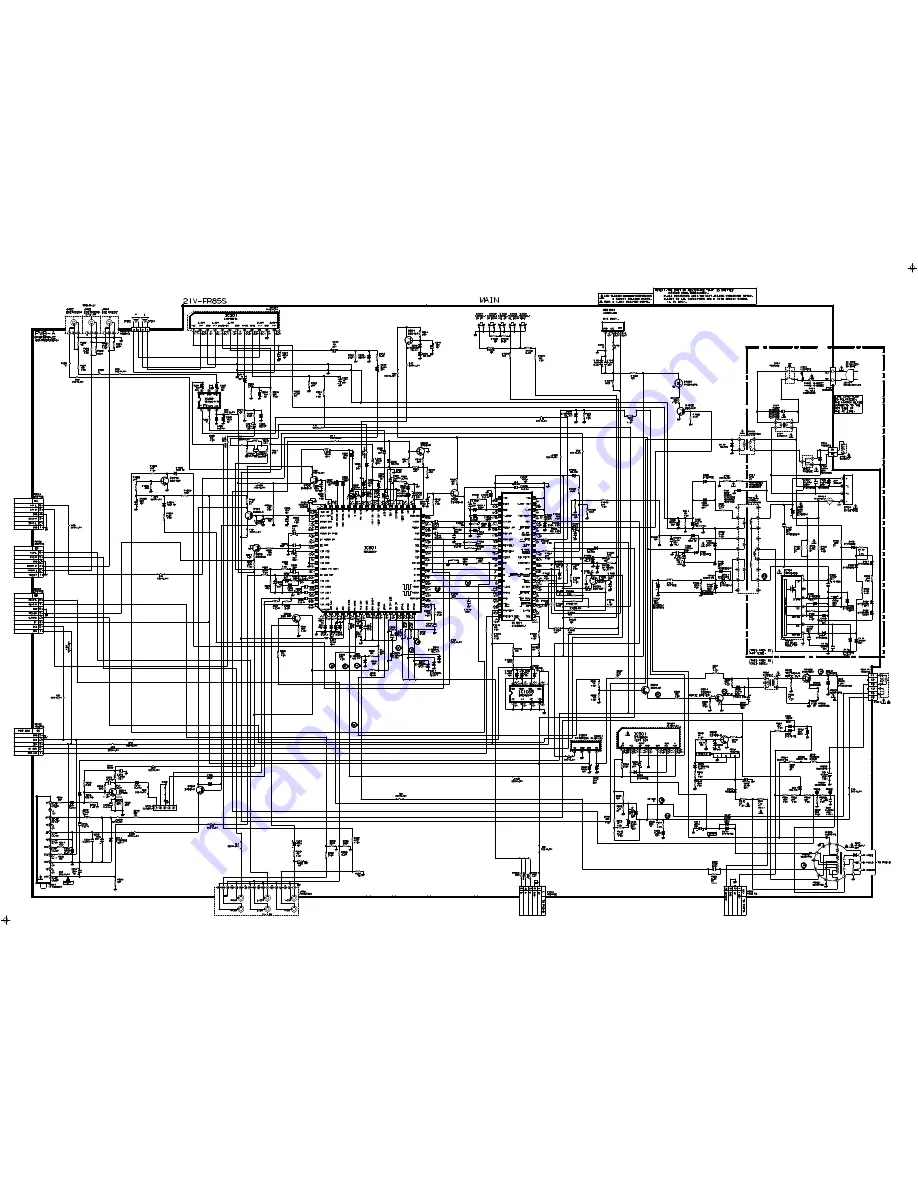 Sharp 21V-FR95S Service Manual Download Page 32