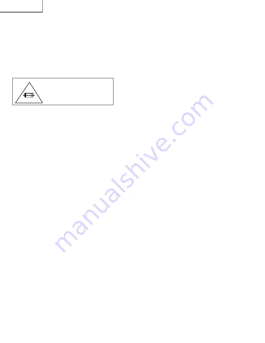 Sharp 25MR15J Service Manual Download Page 4