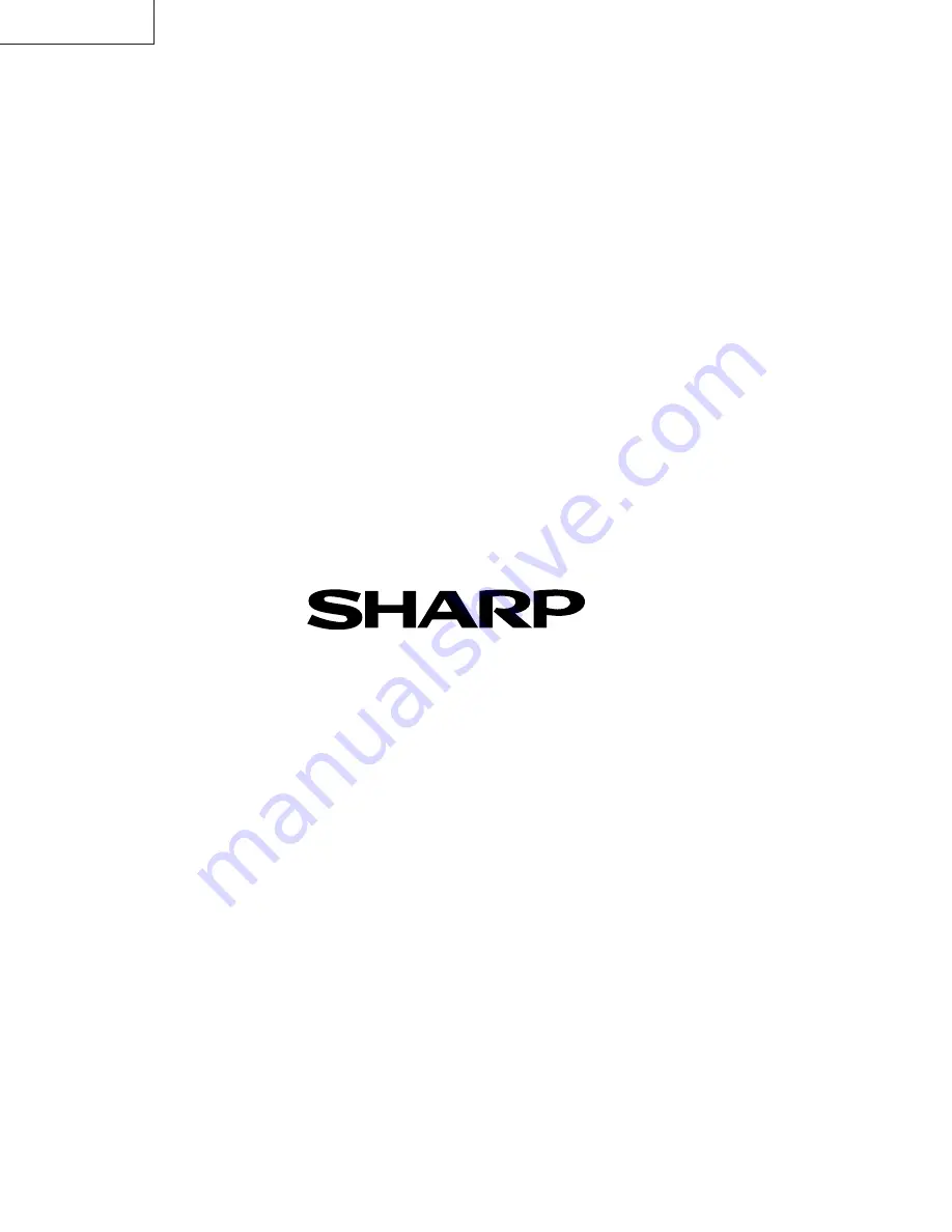 Sharp 25VT-CJ10 Service Manual Download Page 56