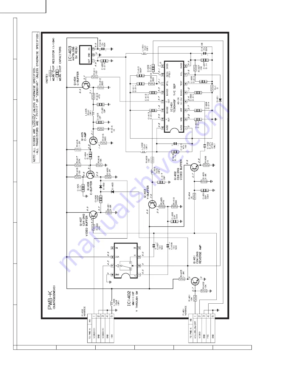 Sharp 26SL40 Service Manual Download Page 32