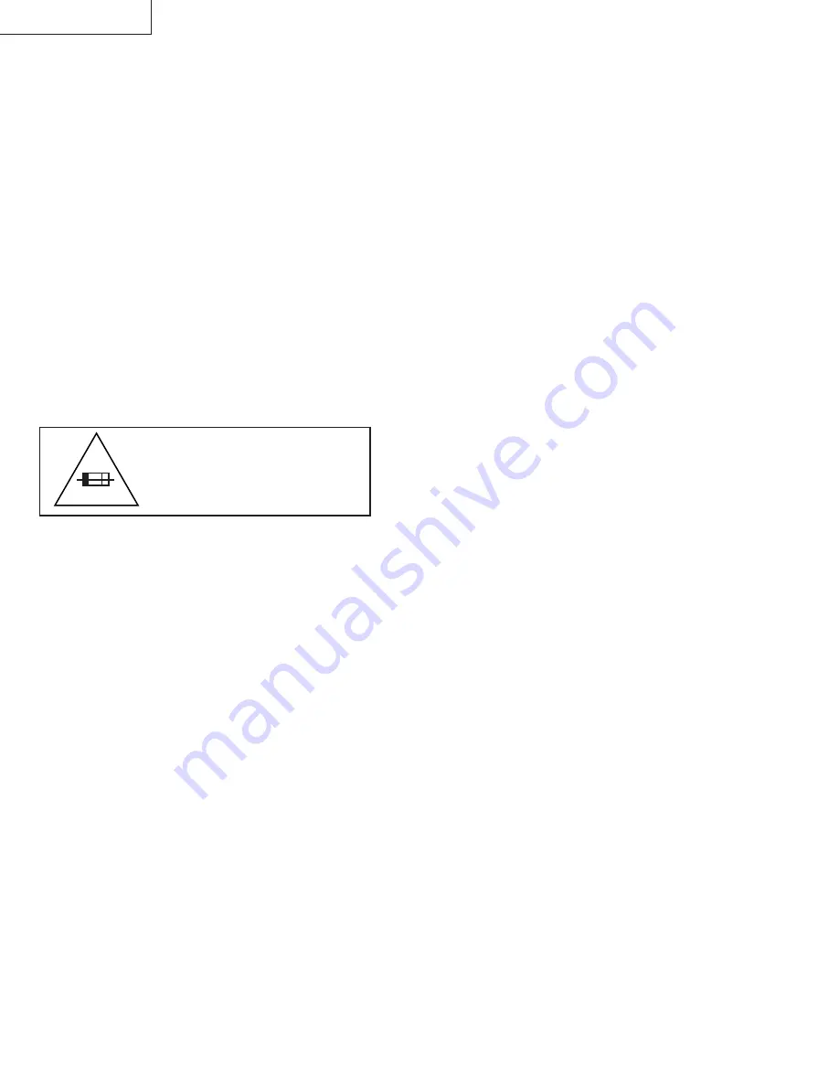 Sharp 27F543 XFlat Service Manual Download Page 2