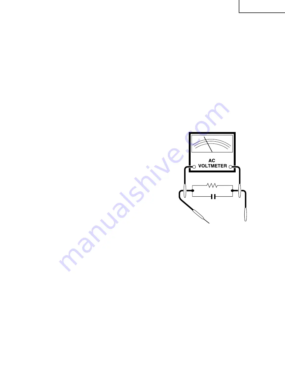 Sharp 27F543 XFlat Service Manual Download Page 3