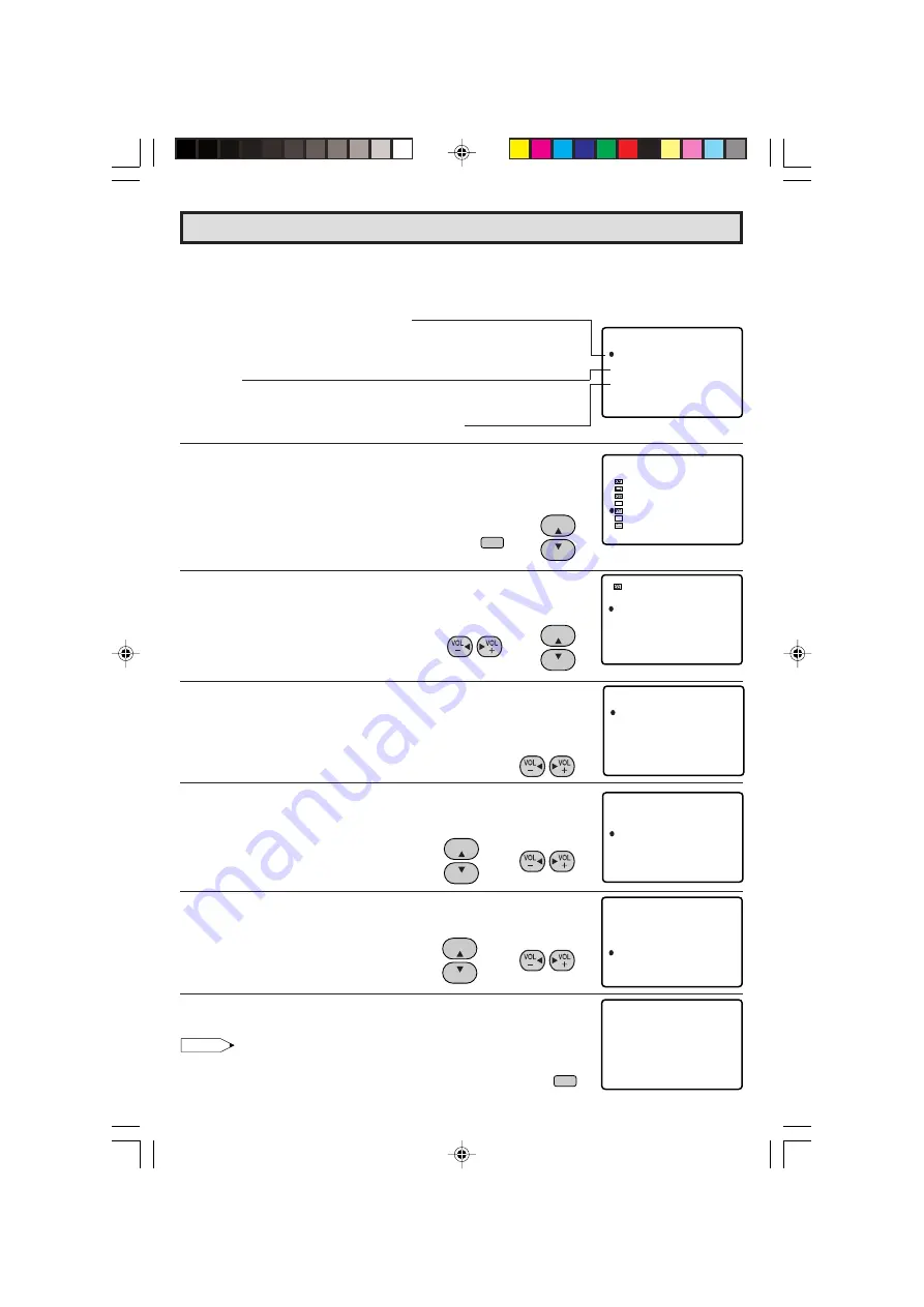 Sharp 27F640 Operation Manual Download Page 24