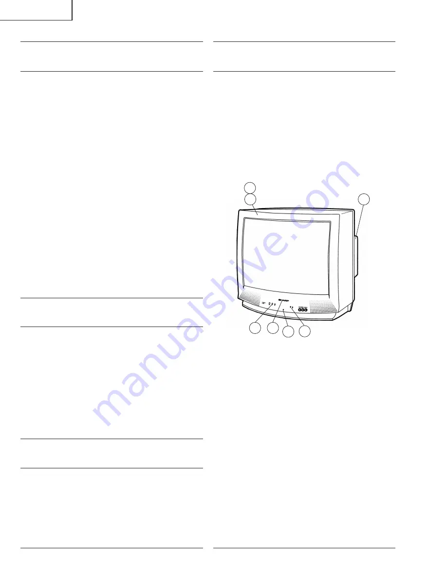 Sharp 27K-X2000 Service Manual Download Page 36