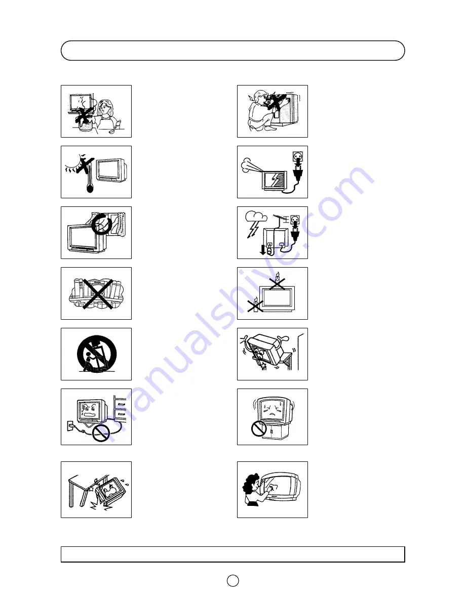 Sharp 28JF-73H Operation Manual Download Page 3