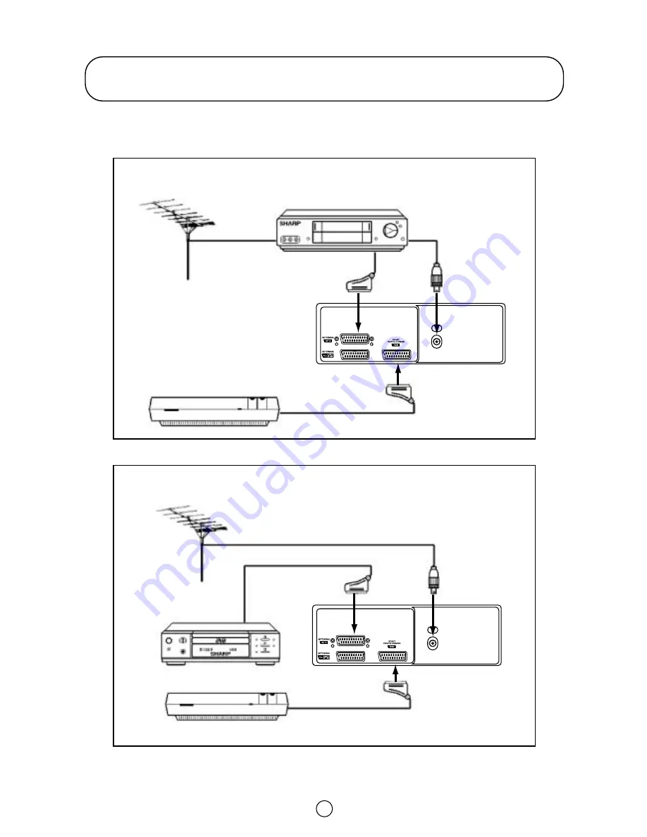 Sharp 28JF-73H Operation Manual Download Page 34