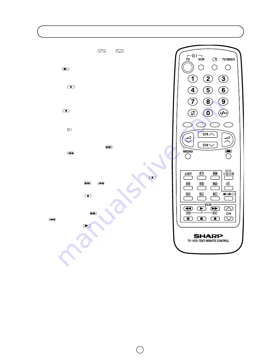 Sharp 28KF-84H Operation Manual Download Page 36