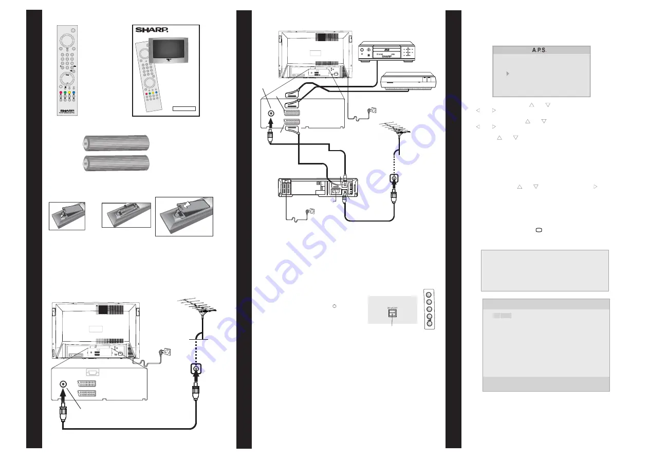 Sharp 28LW-92H Operation Manual Download Page 34