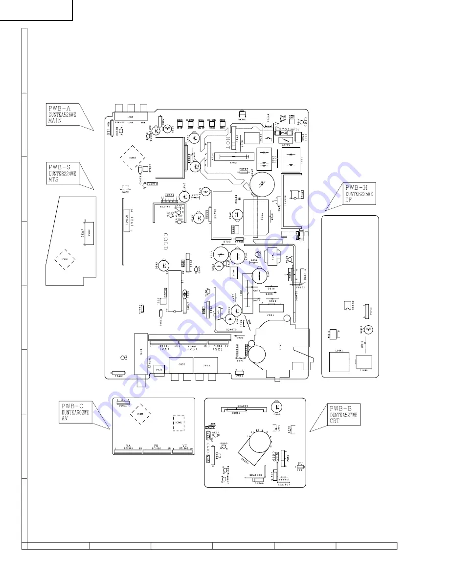 Sharp 29fl90 Service Manual Download Page 12