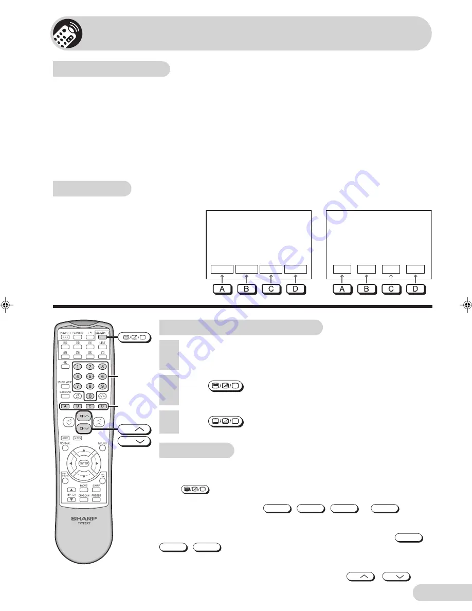 Sharp 29H-FX3P Operation Manual Download Page 55