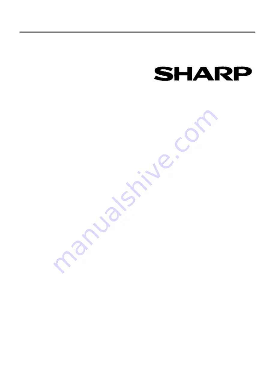 Sharp 2D-712S9 User Manual Download Page 1