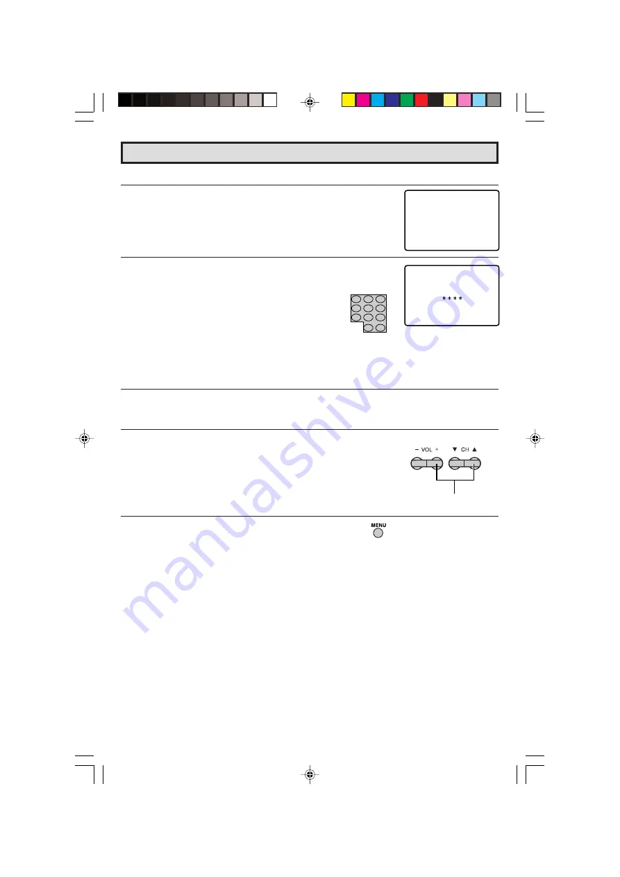 Sharp 32C241 Operation Manual Download Page 22